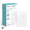 Image 1 : Kasa Smart Ceiling Fan Control and Dimmer Switch, 2-in-1 Brightness and Fan Control