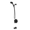 Image 1 : Pfister Karci Matte Black Shower Faucet with Restore Technology