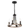Image 1 : KAUDGHY Model 65203-109-6 Chandelier with Circular Base