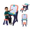 Image 1 : Art Painting Learning Table Set with Stool and Accessories