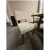 Image 3 : Rectangular Wooden Dining Table With Eight Upholstered Chairs Table: 98″Lx41″Wx30[