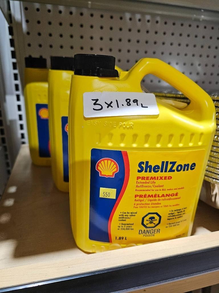 ShellZone Premixed Extended Life Antifreeze/Coolant 1.89 L, Set of 3 ...