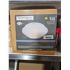 Image 1 : Harmonized Home Flush Mount Ceiling Light, 12-Inch, Glass Design