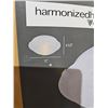 Image 2 : Harmonized Home Flush Mount Ceiling Light, 12-Inch, Glass Design