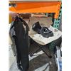 Image 1 : Lot of 2 Foldable Beige Camping Chairs With Carrying Cases