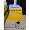 Image 2 : PlumbShop PS8150EF Plunge-N-Store Heavy Duty Plunger With Caddy