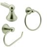 Image 1 : Moen Preston Spot Resist Brushed Nickel Bathroom Accessories Set