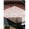 Image 1 : Sherpa Weighted Throw Blanket – Pink