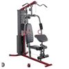 Image 1 : Marcy Home Gym Strength Training Equipment with Exercise Chart