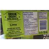 Image 3 : Origin Organic Lime Sparkling Water 6-Pack (355 mL Each)