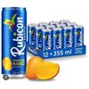 Image 1 : Rubicon Exotic Sparkling Mango Beverage 12-Pack 355ml