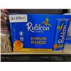 Image 2 : Rubicon Exotic Sparkling Mango Beverage 12-Pack 355ml