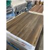 Image 2 : Evoke Main Street Robson Teak LVT Plank Flooring, 4.5mm -ONE CASE (23.32 SQ FT)