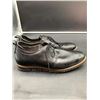 Image 1 : Men’s Black Lace-Up Shoes, Size US 12, Made in India