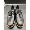 Image 2 : Men’s Black Lace-Up Shoes, Size US 12, Made in India