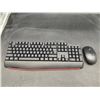 Image 1 : Wireless Keyboard and Mouse Combo with Red Trim