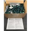 Image 2 : Brightown C9 Pathway String Lights, 25.7 Ft, Green Cord