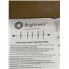 Image 3 : Brightown C9 Pathway String Lights, 25.7 Ft, Green Cord