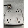 Image 2 : Tessan TS-102-C-SG Power Strip with USB and Four Outlets
