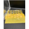 Image 1 : Yellow Plastic Tags with Zip-Tie Design