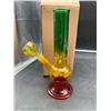 Image 1 : Multicolor Glass Water Pipe with Removable Bowl and Downstem