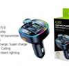 Image 1 : C22 Car MP3 Player With RGB Ambient Lighting and 7-Color Display