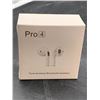 Image 1 : Pro 4 Wireless Bluetooth Earphones with Charging Case