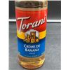 Image 2 : Torani Creme De Banana Syrup Bottle, 750 mL