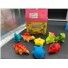 Image 1 : Light-Up Dinosaur Glow Bath Toys – 8 Pieces