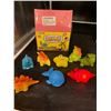 Image 3 : Light-Up Dinosaur Glow Bath Toys – 8 Pieces