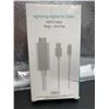 Image 1 : Lightning Digital AV Cable for HDTV Display with 1800mm Length