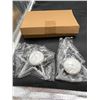 Image 1 : SKEFOLI Chr Wall Lamp Model X003YRD3VF, Set of 2