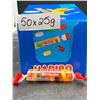 Image 2 : Haribo Roulette Candy Rolls, 50 x 25g