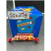 Image 2 : Haribo Roulette Candy Rolls, 50 x 25g