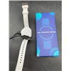 Image 3 : T15E Smartwatch With Charging Cable, White Band