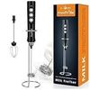 Image 1 : FoodVille Professional Milk Frother with Adjustable Speed Settings
