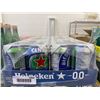 Image 1 : Heineken 0.0 Non-Alcoholic Beer 24 x 330ml