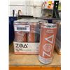 Image 1 : Zoa Energy Drink White Peach Zero Sugar 12 x 355ml