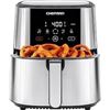Image 1 : Chefman Air Fryer RK Black Heat Shake Snack Model