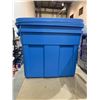Image 3 : Rubbermaid Roughneck Storage Container, Blue, 37-Gallon Capacity Lot of 2