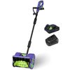 Image 1 : Electric Cordless Snow Thrower by Weconaco