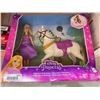 Image 2 : Disney Princess Rapunzel Doll and Horse Play Set