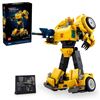 Image 1 : Lego Transformers Bumblebee Model Number 10302 with 1072 Pieces