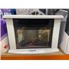 Image 2 : Electric Fireplace Heater With Simulated Logs And Flame Display