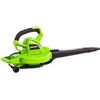 Image 1 : Greenworks AC 340 CFM / 235 MPH Electric Blower and Vacuum