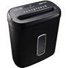 Image 1 : Amazon Basics 8-Sheet Cross-Cut Paper and Credit Card Shredder – Black
