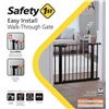 Image 1 : Safety 1st Easy Install Walk-Through Gate with Auto-Close Feature