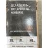 Image 3 : Resisto Self-Adhered Waterproofing Membrane 39in x 61ft x 59mils