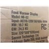 Image 3 : Vevor Food Warmer Display, Model NB-02, 800W Power, AC110-120V Input