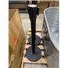 Image 2 : Retractable Belt Barrier Stanchions with Weighted Round Bases